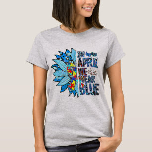 I Wear Blue For My Brother Autism Awareness Kids S T-Shirt