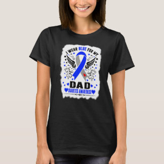 I Wear Blue For My Dad Diabetes Awareness Month T-Shirt