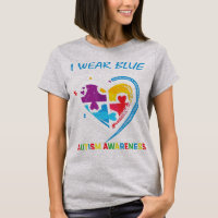 I wear blue for my Goddaughter Autism awareness cl
