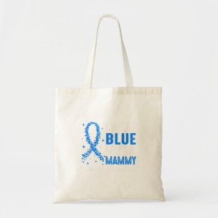 I Wear Blue For My Mammy Diabetes Awareness Tote Bag