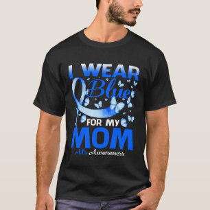 I Wear Blue For My Mum Als Awareness T-Shirt