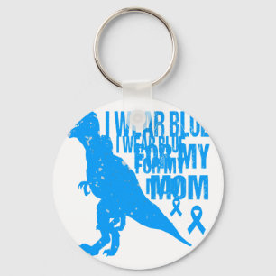 I Wear Blue For My Mum Diabetes Awareness Toddler Key Ring