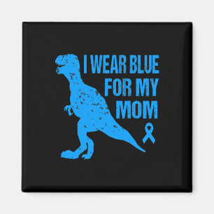 I Wear Blue For My Mum Diabetes Awareness Toddler Magnet