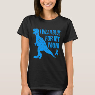 I Wear Blue For My Mum Diabetes Awareness Toddler T-Shirt