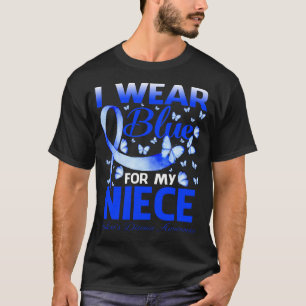 I Wear Blue For My NIECE Behcet's Disease Awarenes T-Shirt