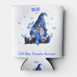 I Wear Blue For My Son Child Abuse Prevention Can Cooler