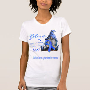 I Wear Blue Guillain Barre Syndrome Awareness T-Shirt