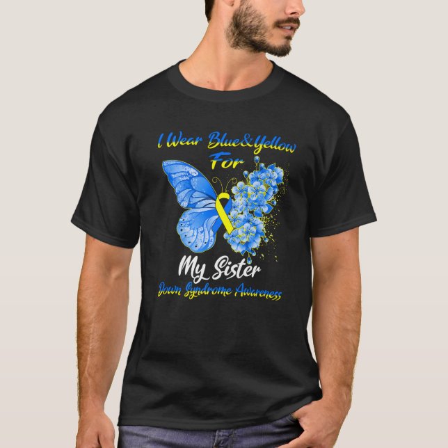 I Wear Blue T-Shirt (Front)