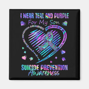 I Wear For My Son Suicide Prevention Awareness  Magnet