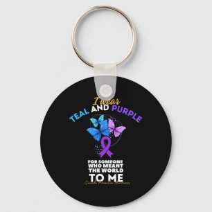 I Wear For Someone Who Meant World Mental Health A Key Ring