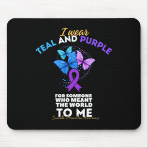 I Wear For Someone Who Meant World Mental Health A Mouse Pad