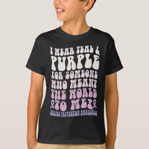 I Wear For Someone Who Meant World To Me Suicide P T-Shirt