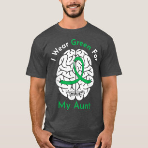 I Wear Green For My Aunt Mental Health Awareness19 T-Shirt