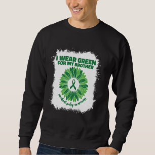 I Wear Green For My Brother Cp Cerebral Palsy Awar Sweatshirt
