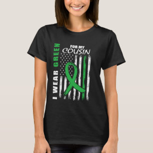 I Wear Green For My Cousin Cerebral Palsy Awarenes T-Shirt