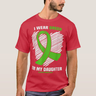 I Wear Green For My Daughter Scoliosis Awareness T-Shirt