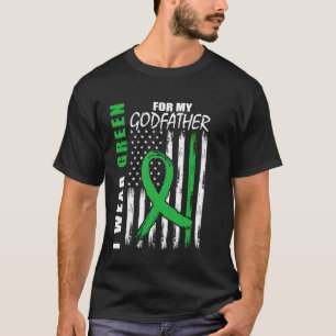 I Wear Green For My Godfather Cerebral Palsy Aware T-Shirt