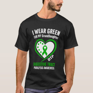 I Wear Green for My Granddaughter DTP Awareness T-Shirt
