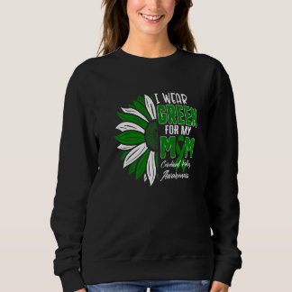 I Wear Green For My MOM Cerebral palsy Awareness R Sweatshirt