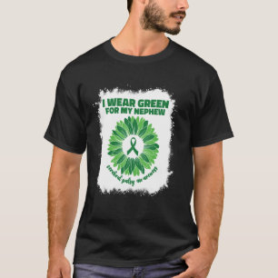 I Wear Green For My Nephew Cp Cerebral Palsy Aware T-Shirt