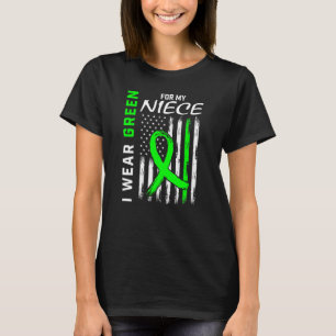 I Wear Green For My Niece Kidney Disease Awareness T-Shirt