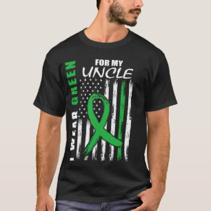 I Wear Green For My Uncle Cerebral Palsy Awareness T-Shirt
