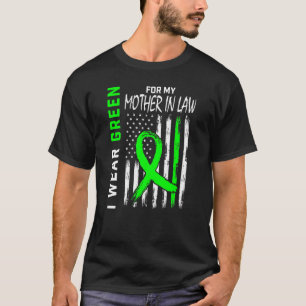 I Wear Green Mother In Law Cerebral Palsy Awarenes T-Shirt