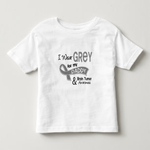 I Wear Grey 42 Daddy Brain Tumour Toddler T-Shirt