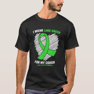I Wear Lime Green For My Cousin Spinal Cord Injury T-Shirt