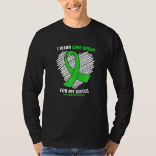 I Wear Lime Green For My Sister Spinal Cord Injury T-Shirt
