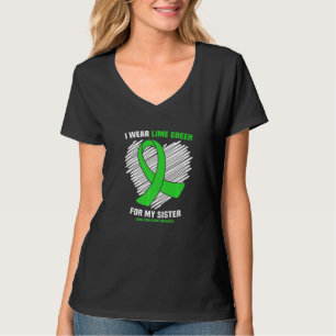 I Wear Lime Green For My Sister Spinal Cord Injury T-Shirt