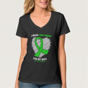 I Wear Lime Green For My Wife Spinal Cord Injury A T-Shirt