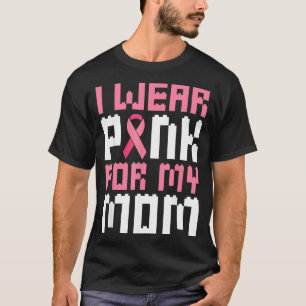 I Wear nk for My Mum Breast Cancer Awareness Boys T-Shirt