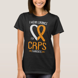 I Wear Orange CRPS Awareness Complex Regional Pain T-Shirt