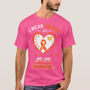I Wear Orange For ADHD Awareness Warrior T-Shirt