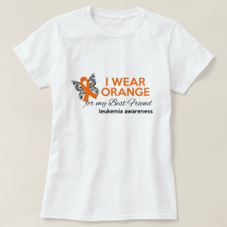 I Wear Orange for My Best Friend - Leukaemia Aware T-Shirt