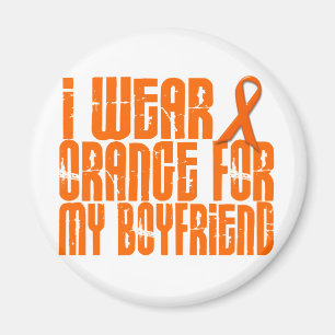 I Wear Orange For My Boyfriend 16 Magnet