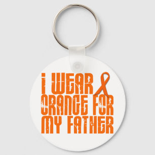 I Wear Orange For My Father 16 Key Ring
