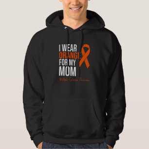 I Wear Orange For My Mom MS Warrior Multiple Scler Hoodie