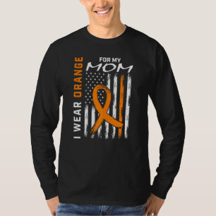 I Wear Orange For My Mum Multiple Sclerosis Awaren T-Shirt