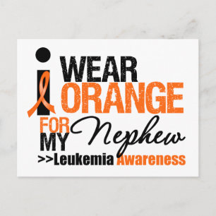 I Wear Orange For My Nephew Postcard