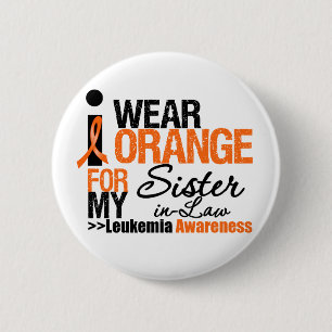 I Wear Orange For My Sister-in-Law 6 Cm Round Badge