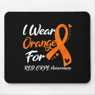 I Wear Orange For Rsd Crps Awareness 1  Mouse Pad