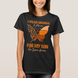 I Wear Orange In Memory For My Son Pain Syndrome A T-Shirt
