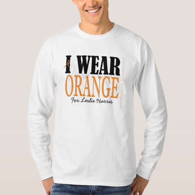 I WEAR ORANGE T-Shirt (Front)