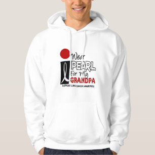 I Wear Pearl For My Grandpa 9 Hoodie