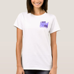 I Wear Periwinkle For Me 6.4 Stomach Cancer T-Shirt