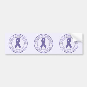 I Wear Periwinkle For My Dad Bumper Sticker