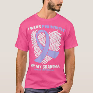 I Wear Periwinkle For My Grandma Esophageal Cancer T-Shirt