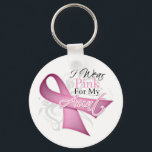 I Wear Pink For My Aunt Breast Cancer Awareness Key Ring<br><div class="desc">Ideal for National Breast Cancer Awareness Month,  awareness walks,  team support events and any occasion to wear and express your support.</div>